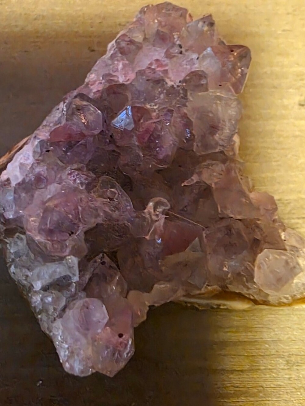 Purple Natural Amethyst Quartz Crystal Cluster Display Specimen Collectable